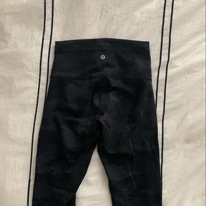 Lululemon Wunder Train Leggings, Camo print
